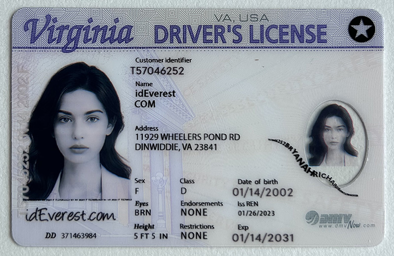 Virginia Fake ID